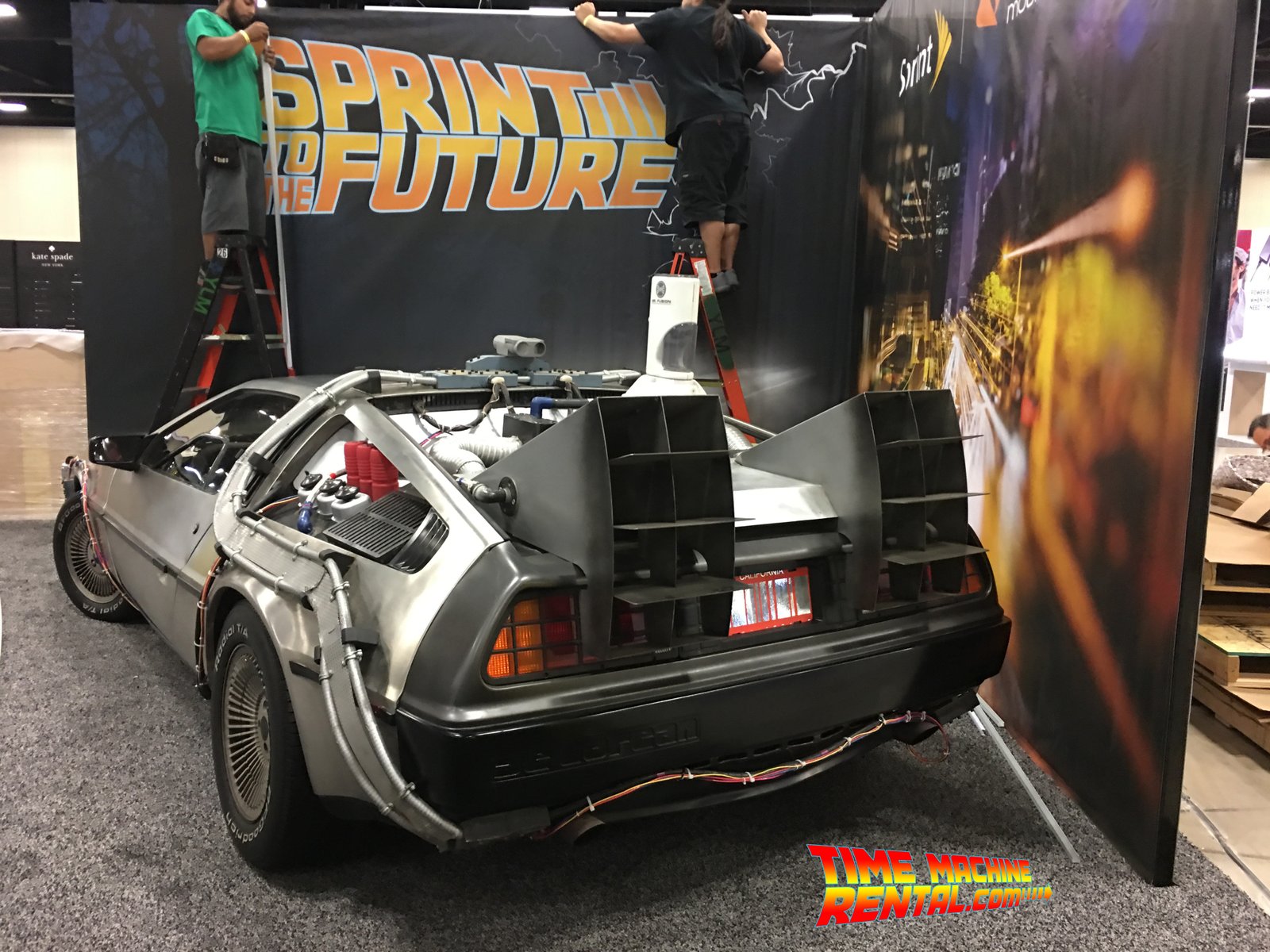 San Antonio Texas DeLorean Time Machine Rental